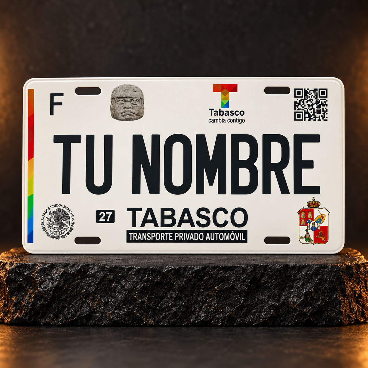 Custom Tabasco License Plate – Personalized