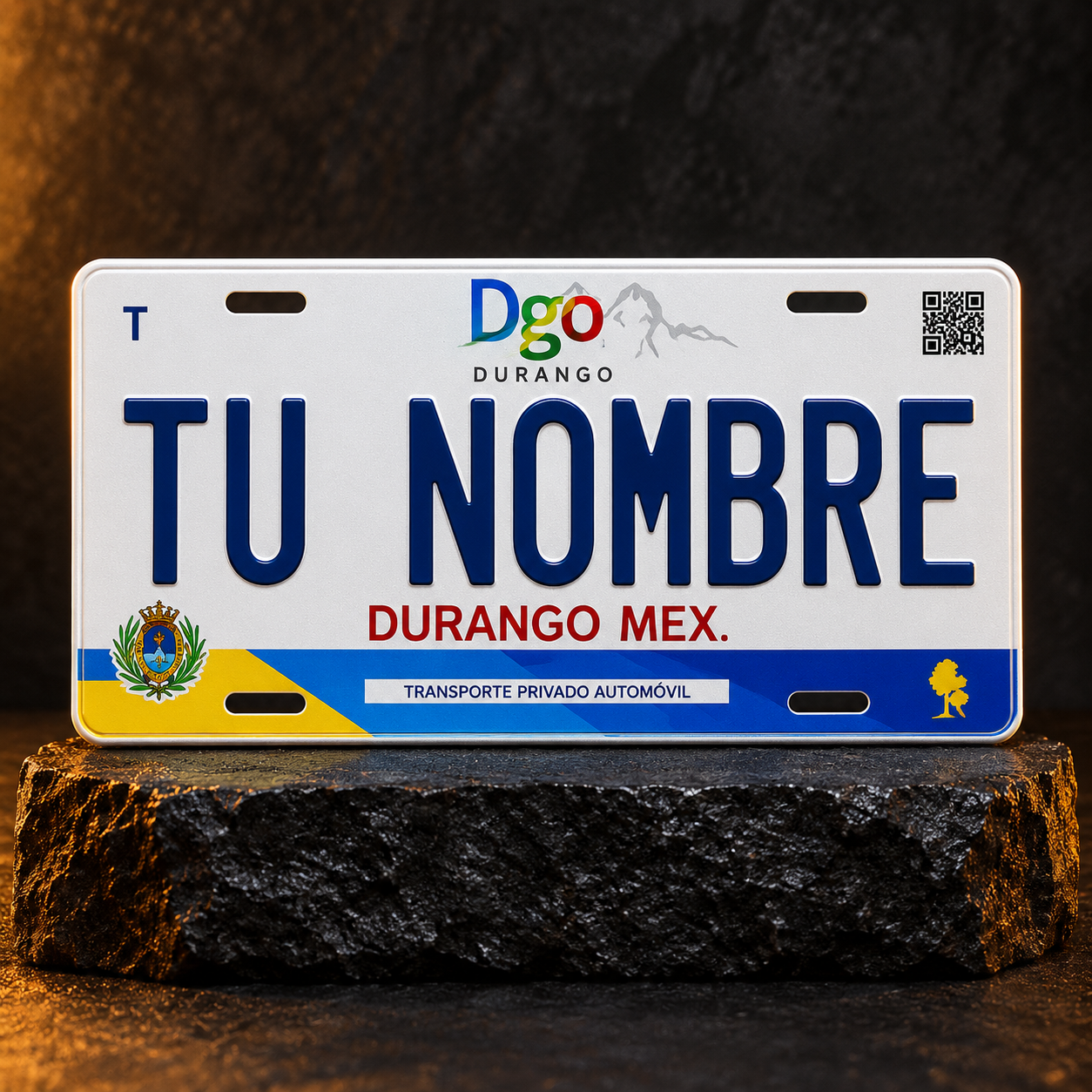 Custom Durango License Plate – Personalized